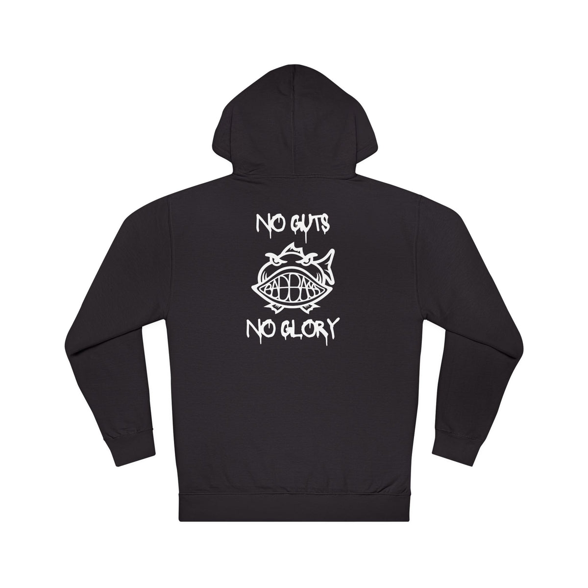 Bad Bass Mindset Hoodie-No Guts No Glory